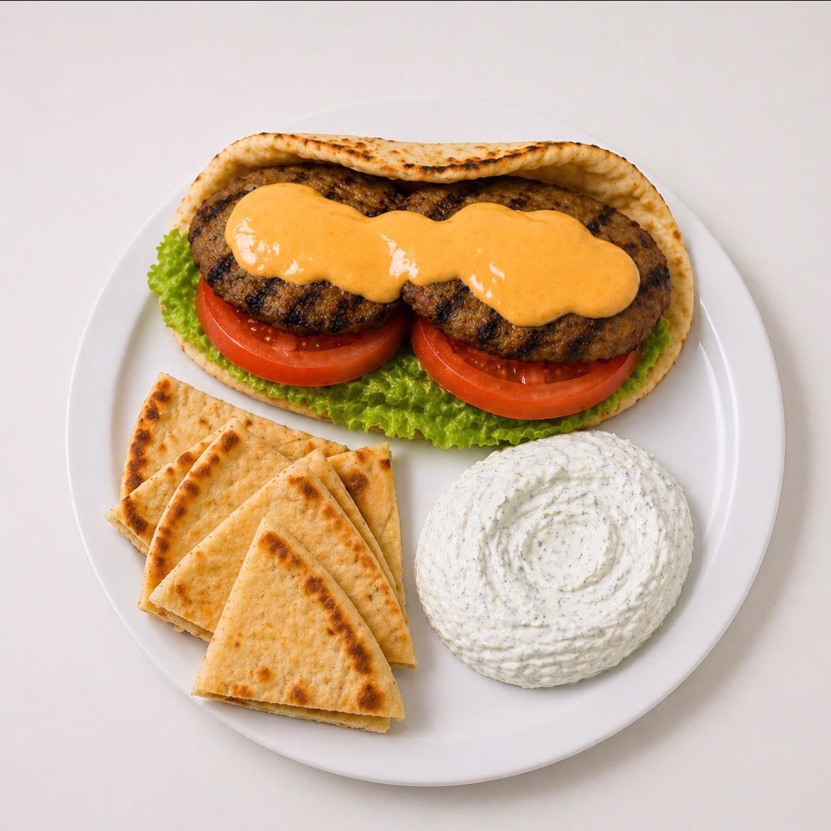 Cucumber Sauce & Pita