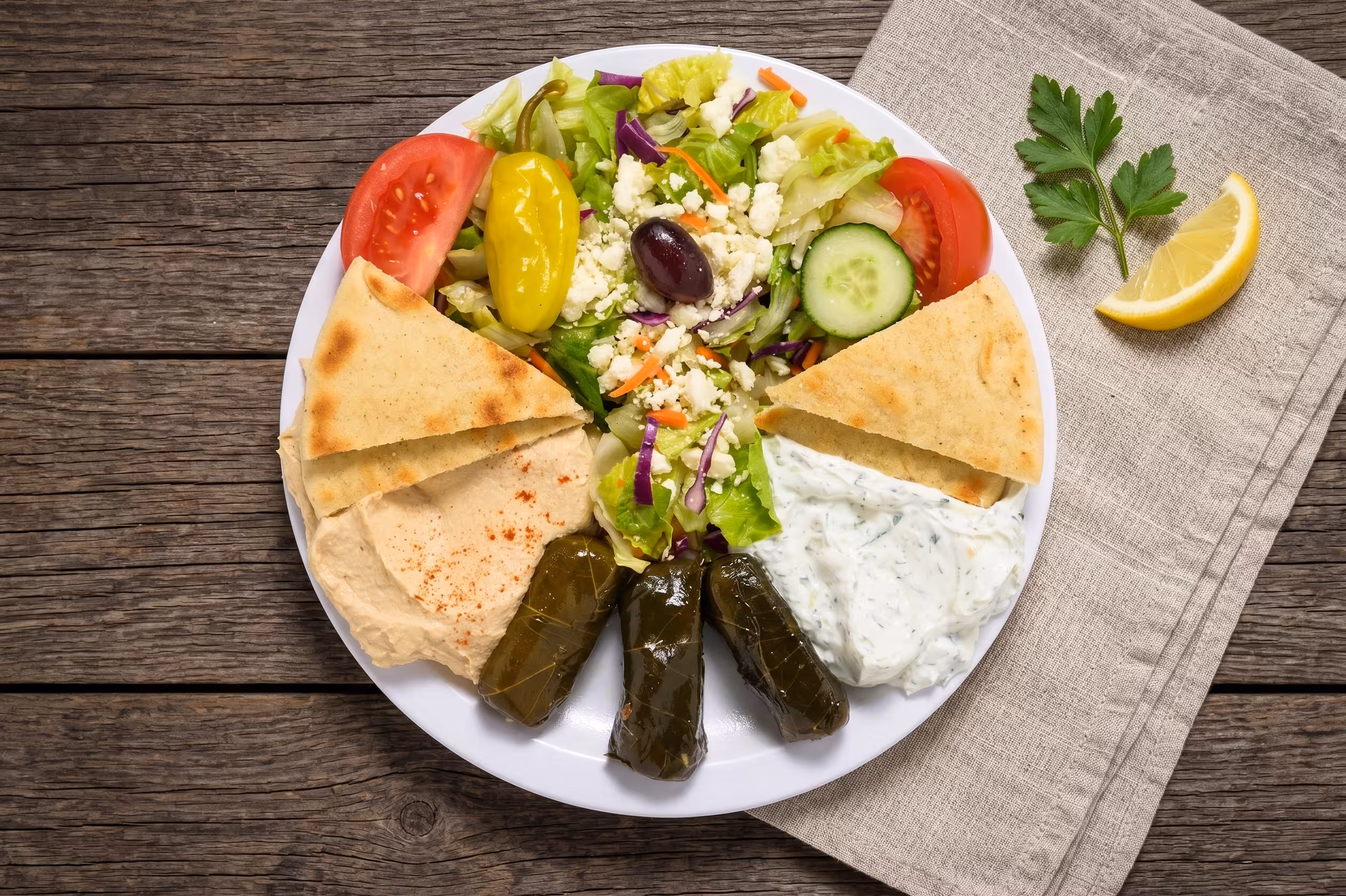 Healthy Mediterranean Cuisine at Greek Fiesta