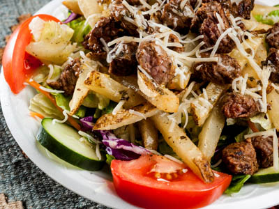 steak fries greek fiesta restaurant raleigh cary nc